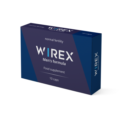 Wirex - kapsle pro zvýšení hladiny testosteronu a zlepšení potence