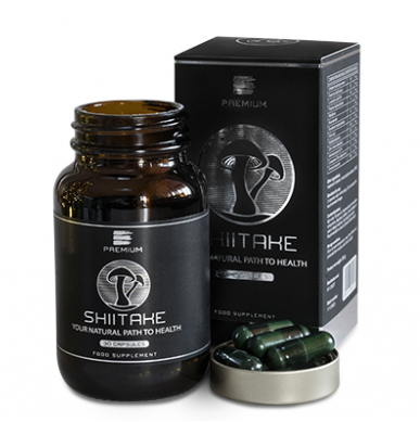 Premium Shiitake Hepatoprotector - kapsle pro zdraví jater